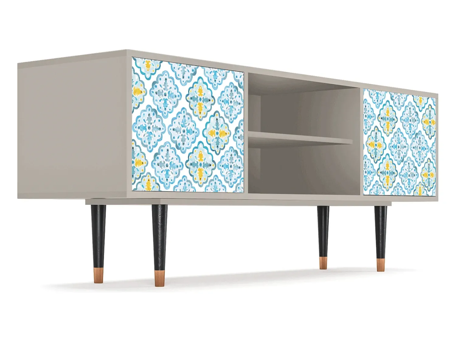 Móvel De Tv| Mueble de TV - 170х69х48 cm - T2 - Portugese tiles, Areia Bege