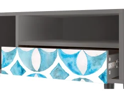 Mueble de TV - 115х59х48 cm - T3 - Porto Mood, Cinza^ Móvel De Tv