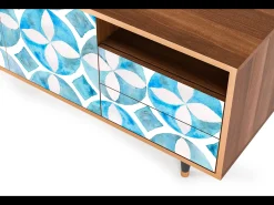 Online Mueble de TV - 125х56х41 cm - T7 - Porto Mood, Nogueira Castanho