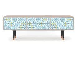 Móvel De Tv* Mueble de TV - 170х59х48 cm - T4 - Portugese tiles, Latte Bege