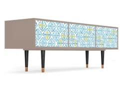 Móvel De Tv* Mueble de TV - 170х59х48 cm - T4 - Portugese tiles, Latte Bege