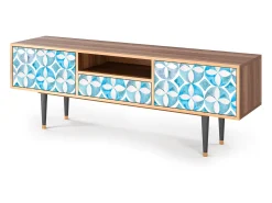 Mueble de TV - 170х59х41 cm - T6 - Porto Mood, Nogueira^ Móvel De Tv
