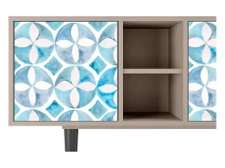 Móvel De Tv* Mueble de TV - 150х69х41 cm - T5 - Porto Mood, Latte Bege