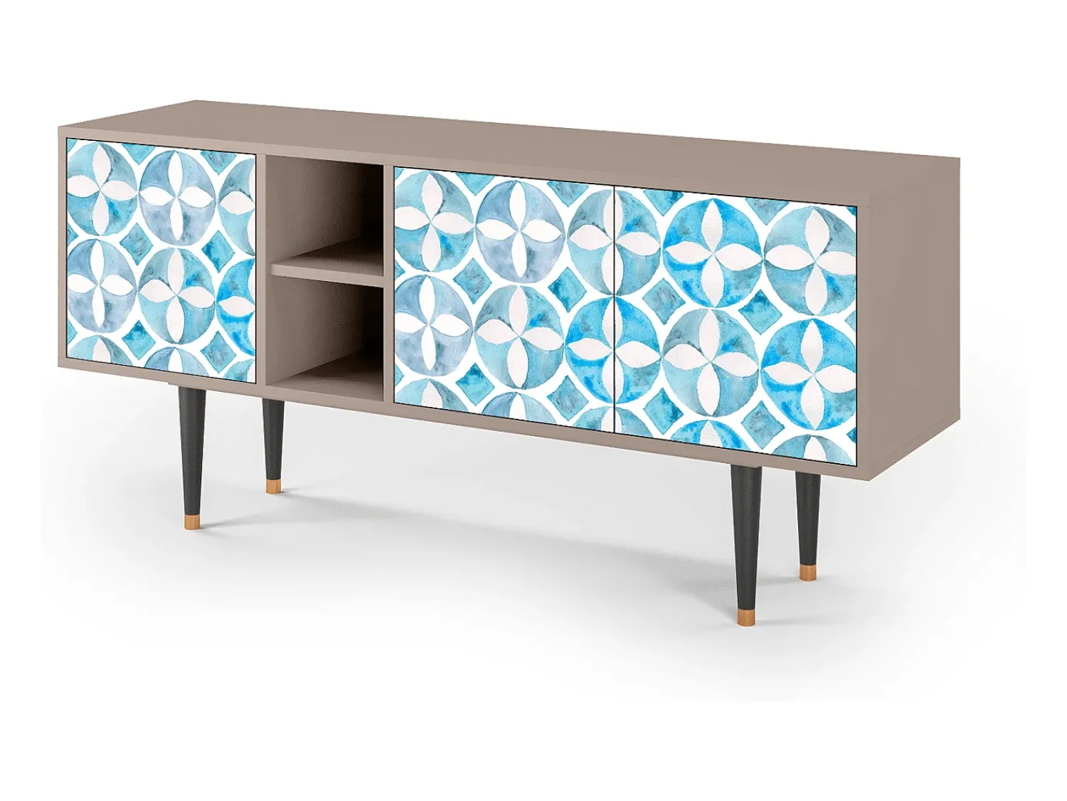 Móvel De Tv* Mueble de TV - 150х69х41 cm - T5 - Porto Mood, Latte Bege