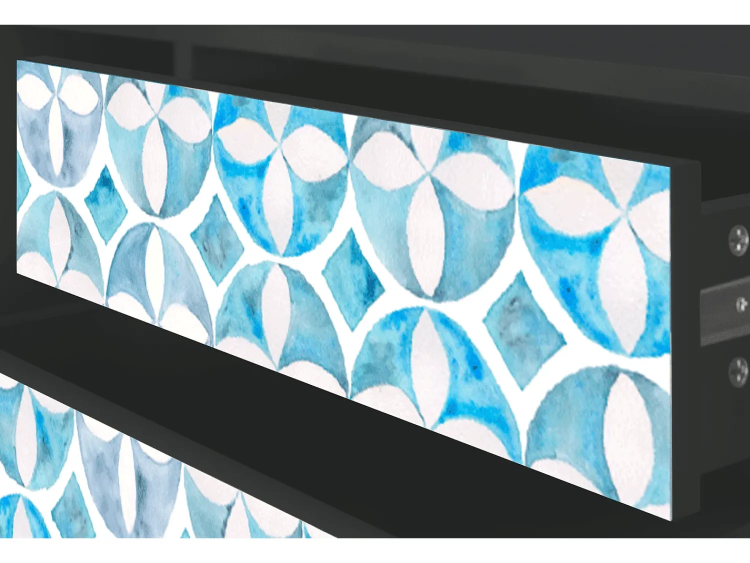 Móvel De Tv| Mueble de TV - 170х59х48 cm - T4 - Porto Mood, Antracite Cinza antracite