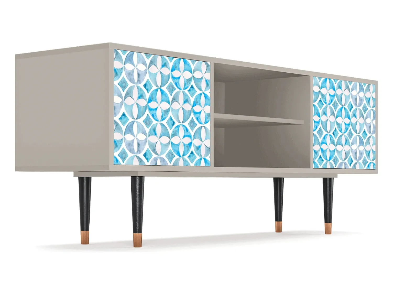 Online Mueble de TV - 170х69х48 cm - T2 - Porto Mood, Areia Bege
