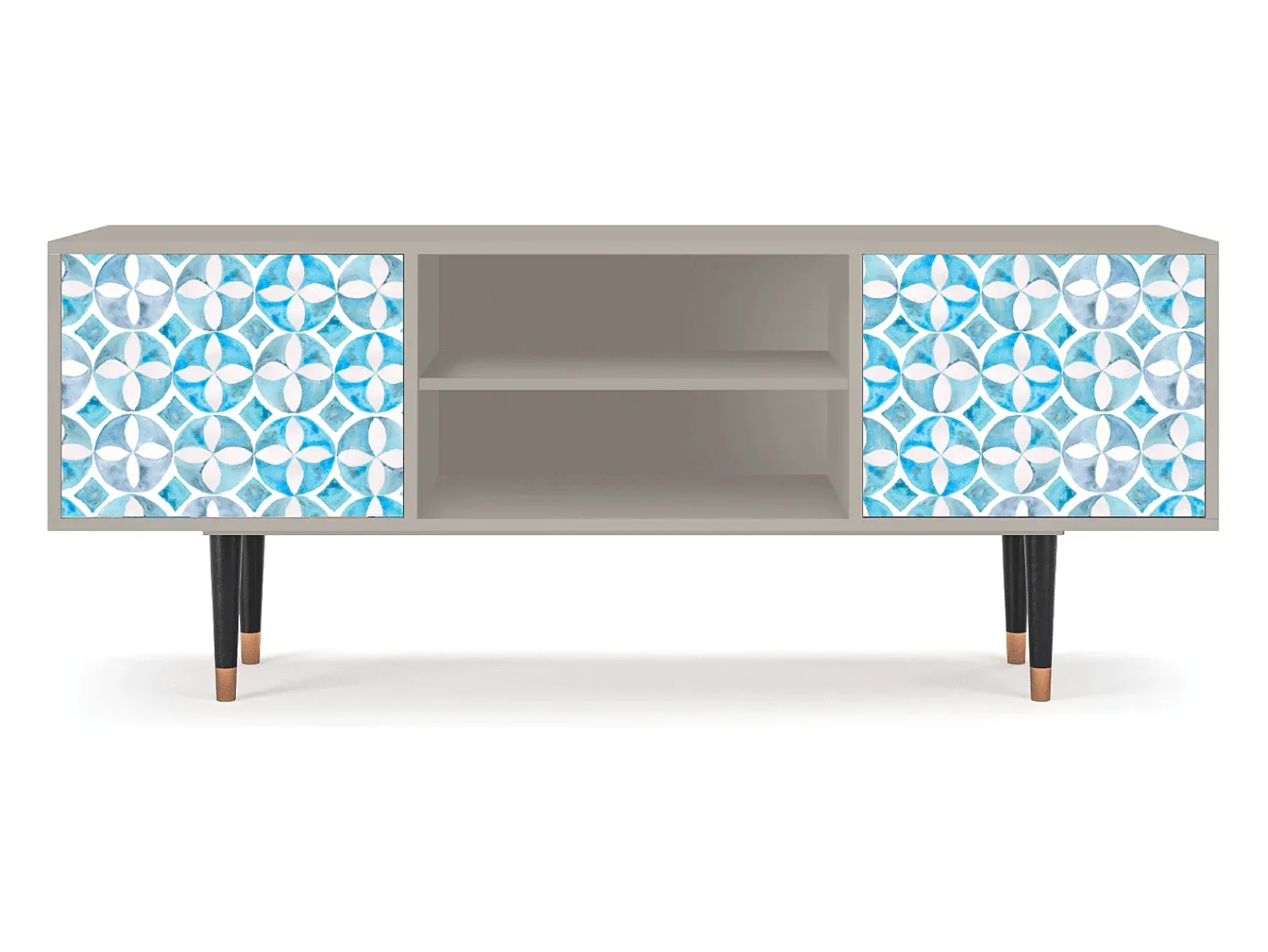 Online Mueble de TV - 170х69х48 cm - T2 - Porto Mood, Areia Bege