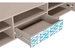 Discount Mueble de TV - 170х59х41 cm - T6 - Porto Mood, Latte Bege