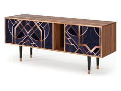 Sale Mueble de TV - 170х69х48 cm - T1 - Purple Temple, Nogueira Castanho