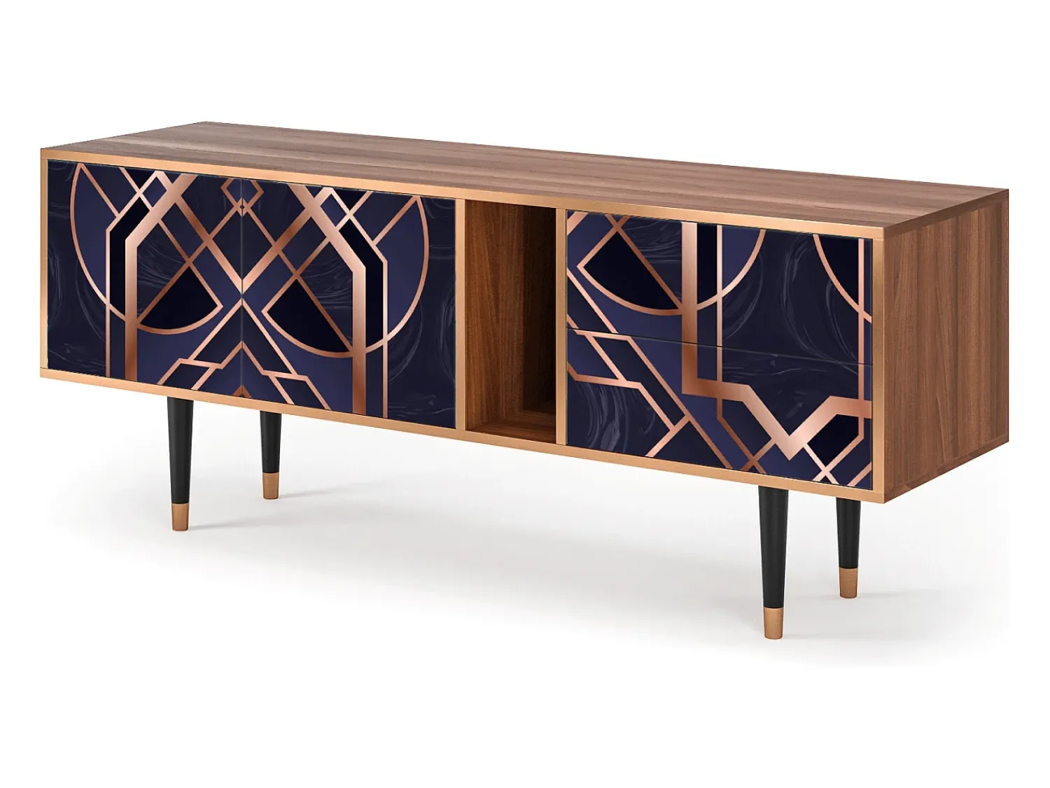 Sale Mueble de TV - 170х69х48 cm - T1 - Purple Temple, Nogueira Castanho