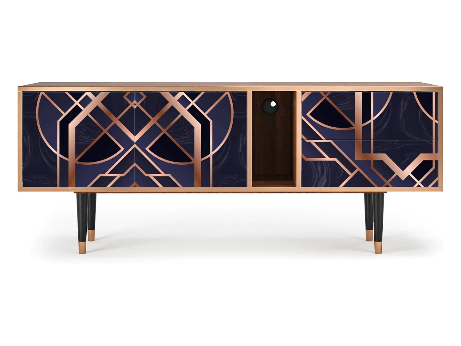 Sale Mueble de TV - 170х69х48 cm - T1 - Purple Temple, Nogueira Castanho