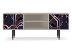Mueble de TV - 170х69х48 cm - T2 - Purple Temple, Areia^ Móvel De Tv