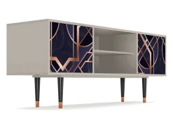 Mueble de TV - 170х69х48 cm - T2 - Purple Temple, Areia^ Móvel De Tv
