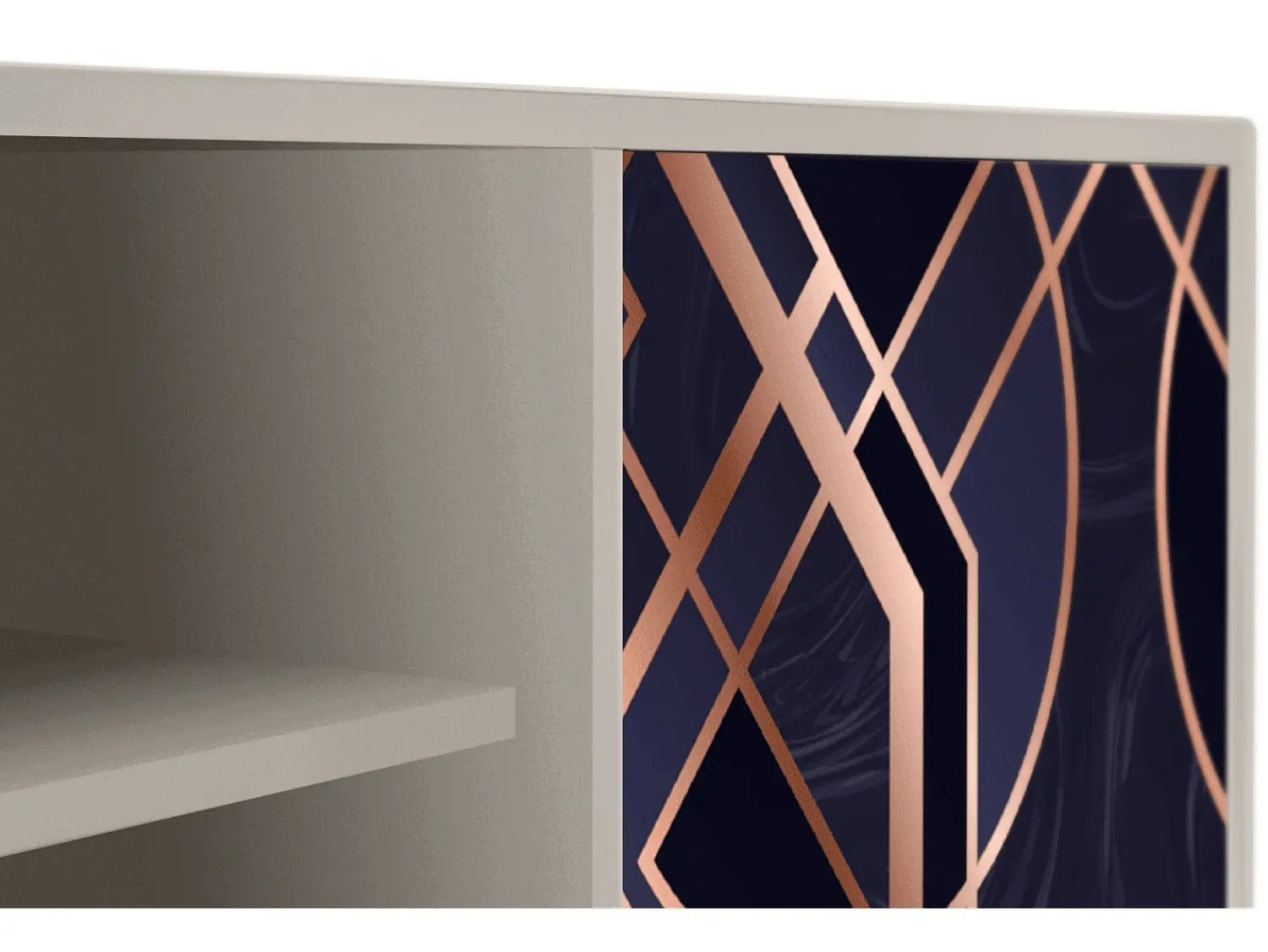 Mueble de TV - 170х69х48 cm - T2 - Purple Temple, Areia^ Móvel De Tv