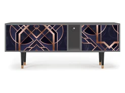 Online Mueble de TV - 170х69х48 cm - T1 - Purple Temple, Cinza Cinzento