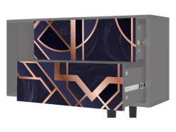 Online Mueble de TV - 170х69х48 cm - T1 - Purple Temple, Cinza Cinzento