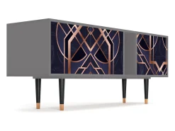 Online Mueble de TV - 170х69х48 cm - T1 - Purple Temple, Cinza Cinzento