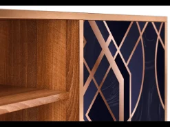 Clearance Mueble de TV - 170х69х48 cm - T2 - Purple Temple, Nogueira Castanho