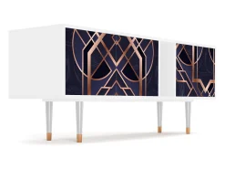 Mueble de TV - 170х69х48 cm - T1 - Purple Temple, Branco^ Móvel De Tv