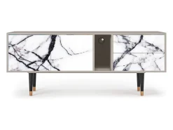 Mueble de TV - 170х69х48 cm - T1 - Raven Marble, Areia^ Móvel De Tv