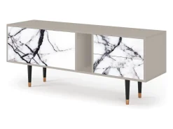 Mueble de TV - 170х69х48 cm - T1 - Raven Marble, Areia^ Móvel De Tv
