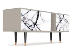 Mueble de TV - 170х69х48 cm - T1 - Raven Marble, Areia^ Móvel De Tv