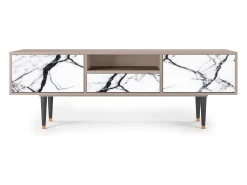 Mueble de TV - 170х59х41 cm - T6 - Raven Marble, Latte^ Móvel De Tv