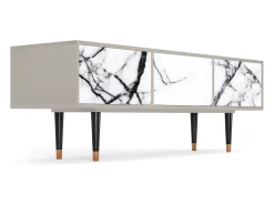 Móvel De Tv* Mueble de TV - 170х59х48 cm - T4 - Raven Marble, Areia Bege