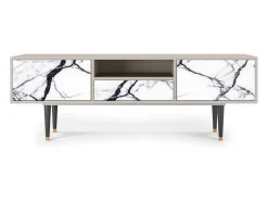 Outlet Mueble de TV - 170х59х41 cm - T6 - Raven Marble, Areia Bege