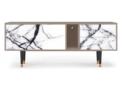 Best Mueble de TV - 170х69х48 cm - T1 - Raven Marble, Latte Bege