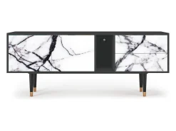 Mueble de TV - 170х69х48 cm - T1 - Raven Marble, Antracite^ Móvel De Tv