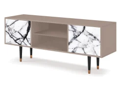 Móvel De Tv* Mueble de TV - 170х69х48 cm - T2 - Raven Marble, Latte Bege