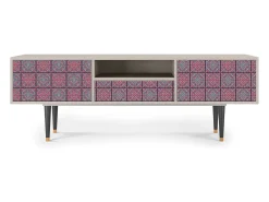 Móvel De Tv| Mueble de TV - 170х59х41 cm - T6 - Riviera Mosaic, Areia Bege