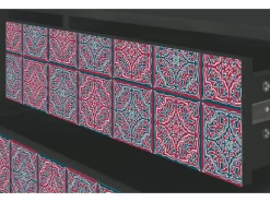 Móvel De Tv| Mueble de TV - 170х59х48 cm - T4 - Riviera Mosaic, Antracite Cinza antracite