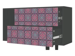 Sale Mueble de TV - 170х69х48 cm - T1 - Riviera Mosaic, Antracite Cinza antracite