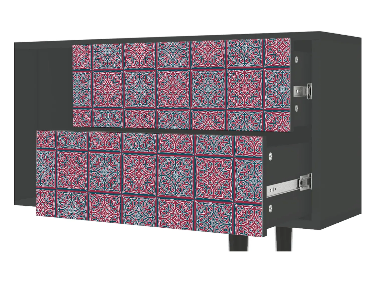 Sale Mueble de TV - 170х69х48 cm - T1 - Riviera Mosaic, Antracite Cinza antracite
