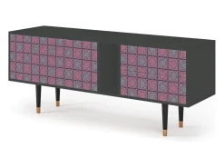 Sale Mueble de TV - 170х69х48 cm - T1 - Riviera Mosaic, Antracite Cinza antracite