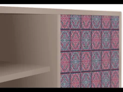 Mueble de TV - 170х69х48 cm - T2 - Riviera Mosaic, Latte^ Móvel De Tv