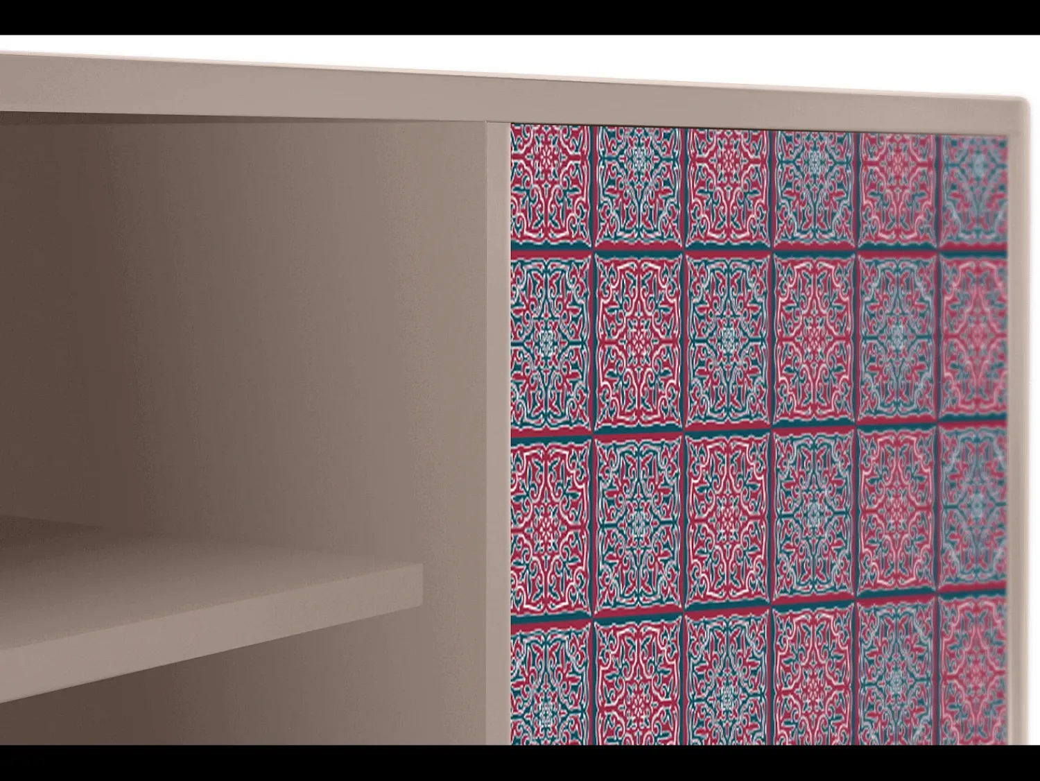 Mueble de TV - 170х69х48 cm - T2 - Riviera Mosaic, Latte^ Móvel De Tv
