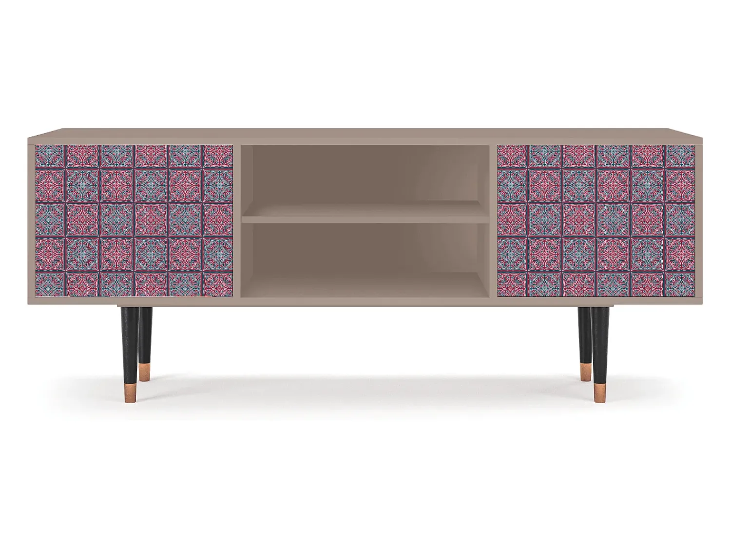Mueble de TV - 170х69х48 cm - T2 - Riviera Mosaic, Latte^ Móvel De Tv
