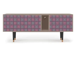 Móvel De Tv* Mueble de TV - 170х69х48 cm - T1 - Riviera Mosaic, Latte Bege