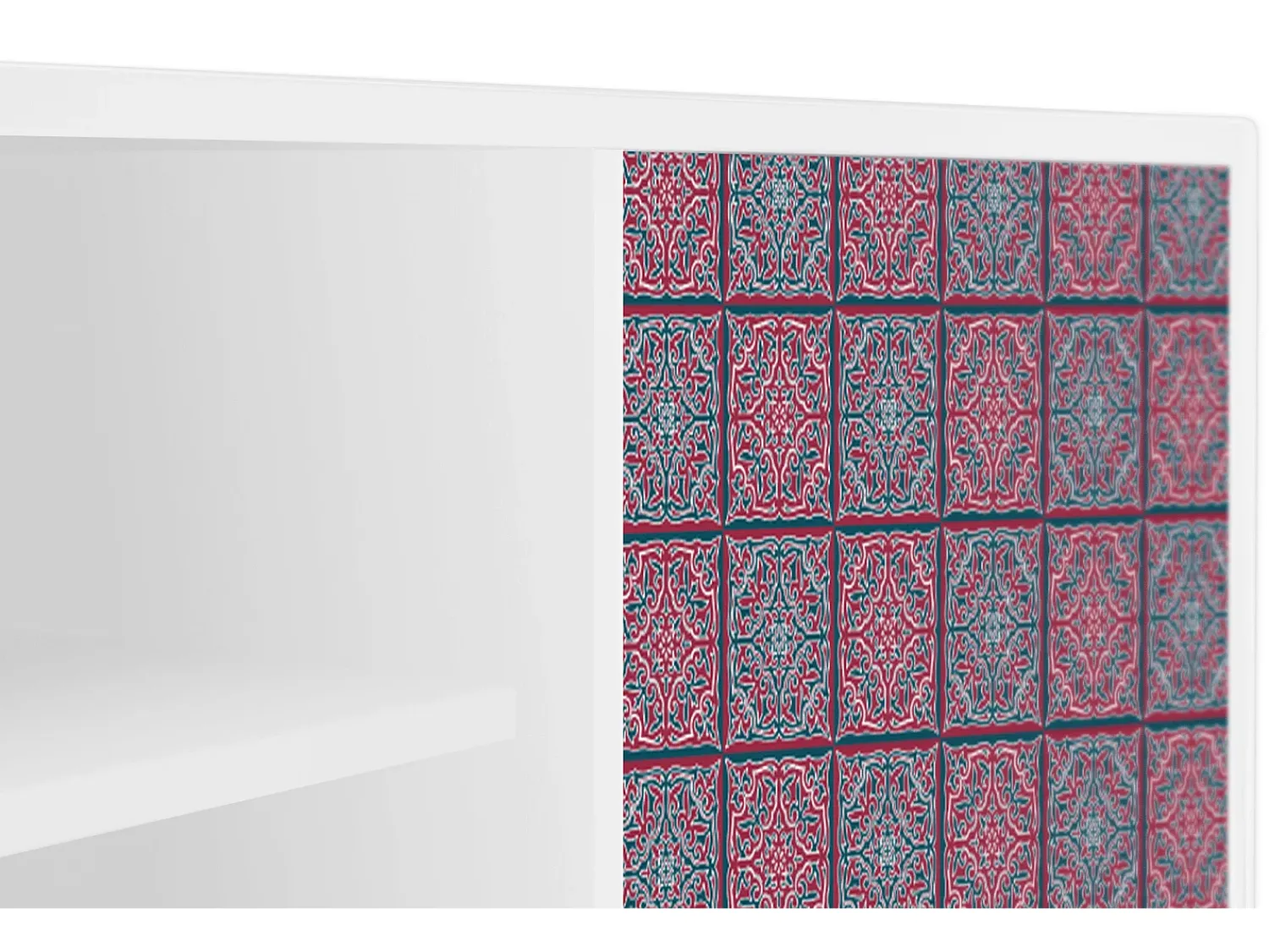 Móvel De Tv| Mueble de TV - 170х69х48 cm - T2 - Riviera Mosaic, Branco Bege