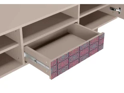 Mueble de TV - 170х59х41 cm - T6 - Riviera Mosaic, Latte^ Móvel De Tv
