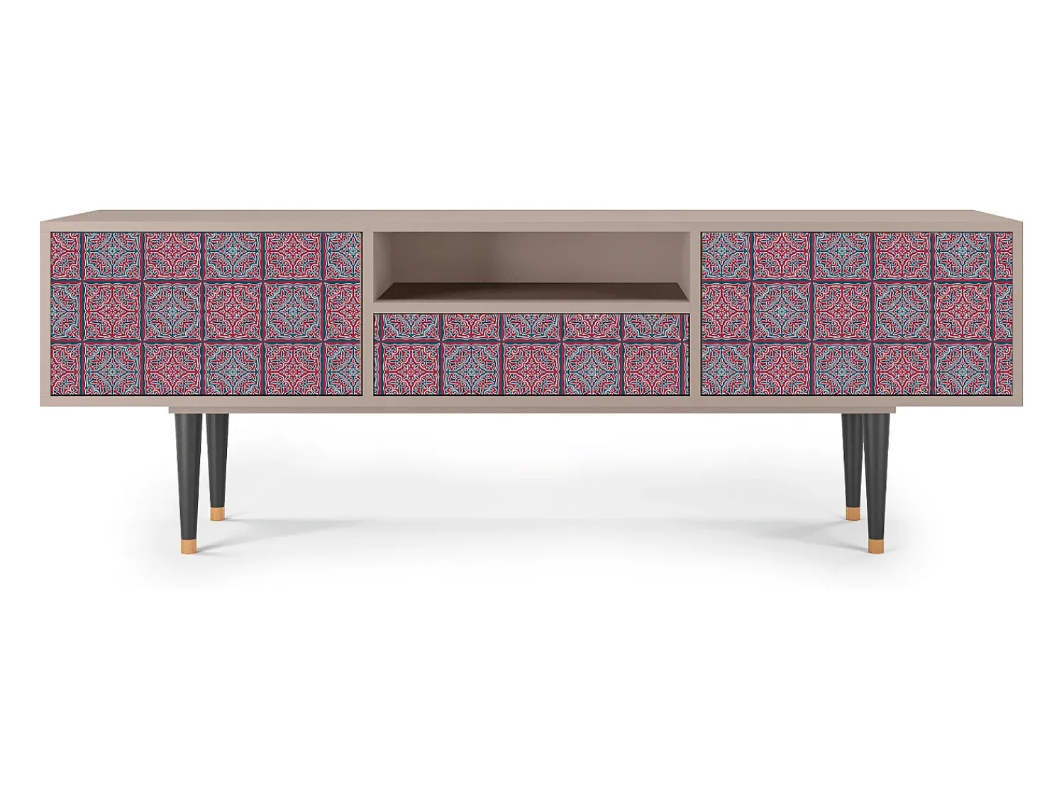 Mueble de TV - 170х59х41 cm - T6 - Riviera Mosaic, Latte^ Móvel De Tv