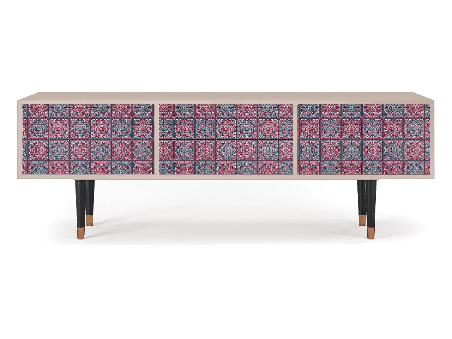 Móvel De Tv| Mueble de TV - 170х59х48 cm - T4 - Riviera Mosaic, Latte Bege