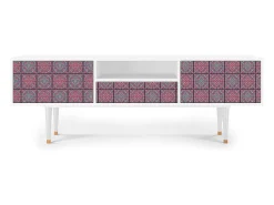 Online Mueble de TV - 170х59х41 cm - T6 - Riviera Mosaic, Branco Bege