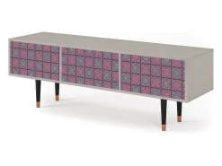 Móvel De Tv| Mueble de TV - 170х59х48 cm - T4 - Riviera Mosaic, Areia Bege