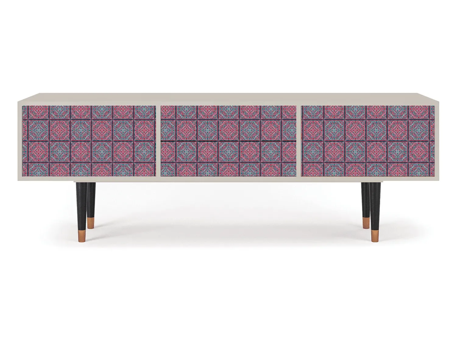 Móvel De Tv| Mueble de TV - 170х59х48 cm - T4 - Riviera Mosaic, Areia Bege