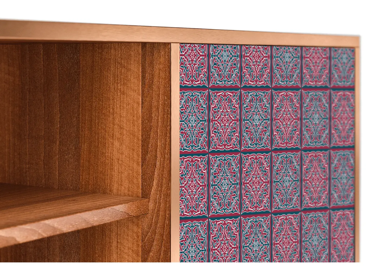 Mueble de TV - 170х69х48 cm - T2 - Riviera Mosaic, Nogueira^ Móvel De Tv