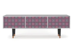 Mueble de TV - 170х59х48 cm - T4 - Riviera Mosaic, Cinza^ Móvel De Tv